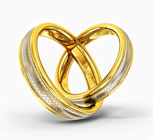 Anéis de casamento Imagem De Stock