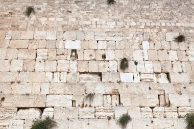 Israel. The Jerusalem wailing wall clipart