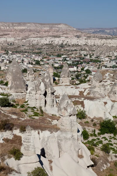 Печерне місто в Каппадокії (Туреччина). — стокове фото