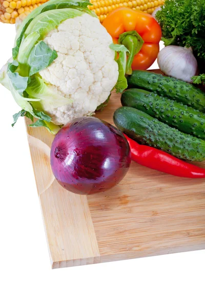 Warzywa świeże sałatki — Zdjęcie stockowe