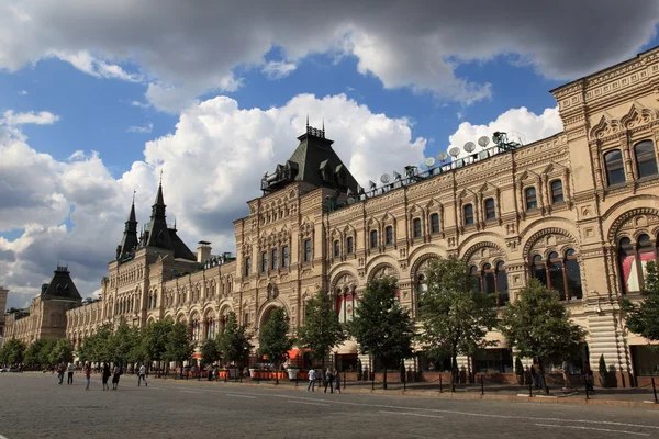 Старое здание ГУМ. Москва — стоковое фото