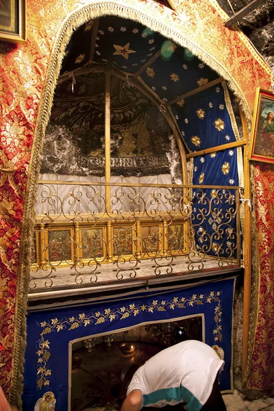 Interior de la iglesia de la Natividad de Jesucristo — Foto de Stock