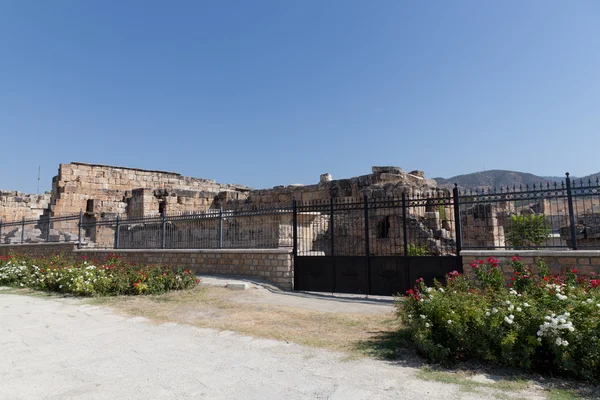 Hierapolis antik kalıntıları. Türkiye — Stok fotoğraf