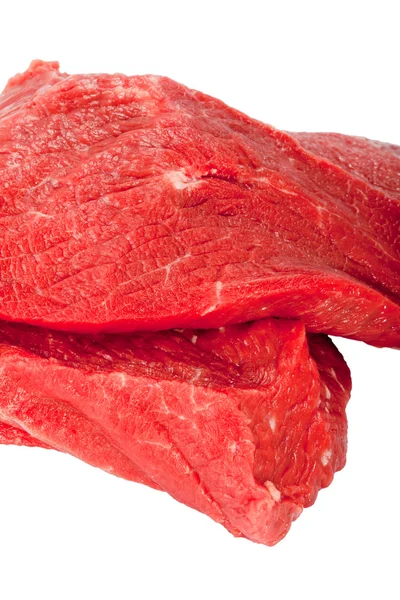Rindfleisch. frisches rohes Fleisch — Stockfoto