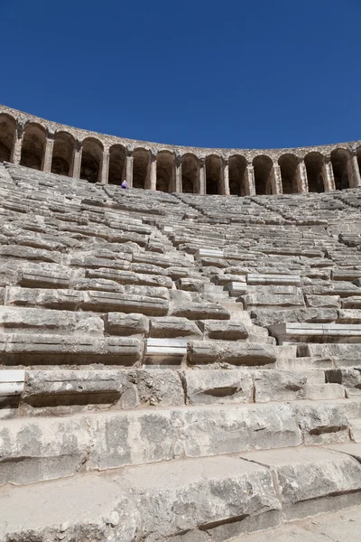 Antika teatern i aspendos i Turkiet — Stockfoto