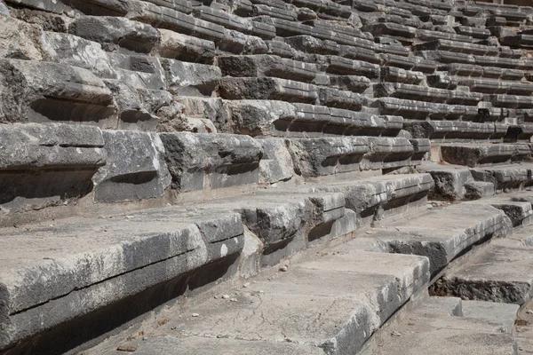 Türkiye'deki aspendos Antik Tiyatrosu — Stok fotoğraf