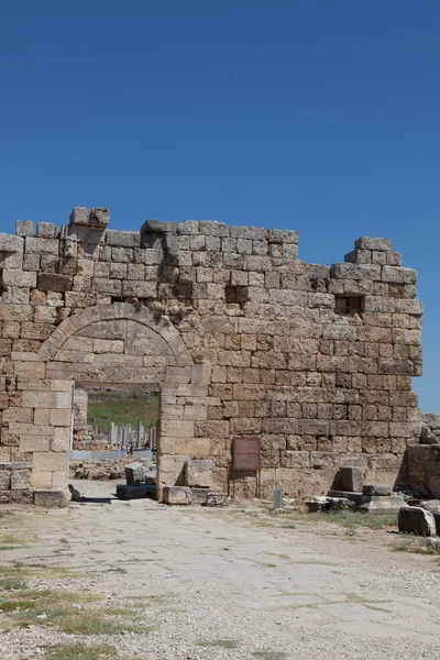 Ruinas antiguas Perge Turquía —  Fotos de Stock