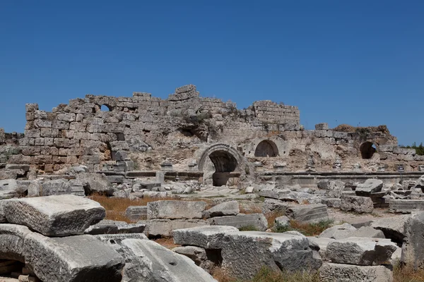 Стародавні руїни Перге Туреччини — стокове фото