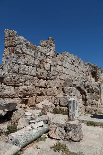 Ancient Ruins Perge Turkey — Stock Photo, Image