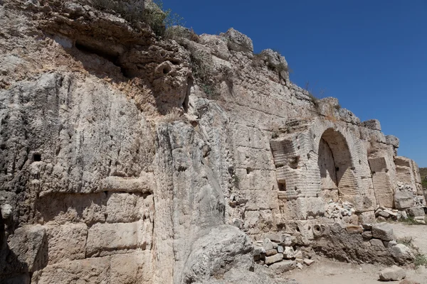 Antike Ruinen perge Türkei — Stockfoto