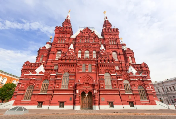 Muzeum historii na placu czerwonym w Moskwie — Zdjęcie stockowe