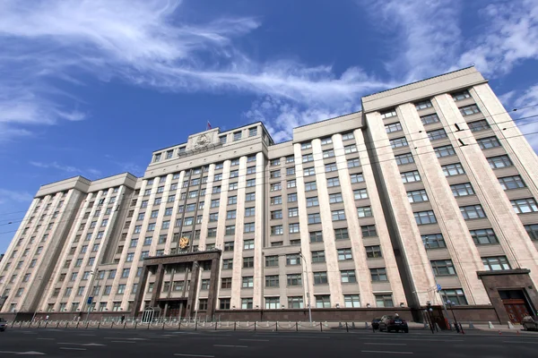 Moscow. State Duma of the Russian Federation — Stock Photo, Image