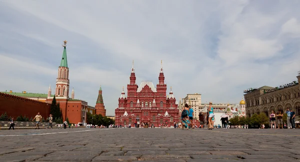 Den røde plass i Moskva, Den russiske føderasjon – stockfoto
