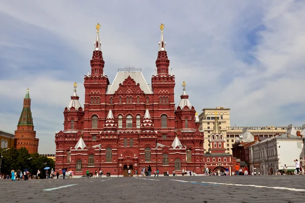 Rode plein in Moskou, Russische Federatie — Stockfoto