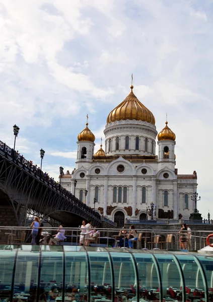Mosca. Cattedrale di Cristo Salvatore — Foto Stock