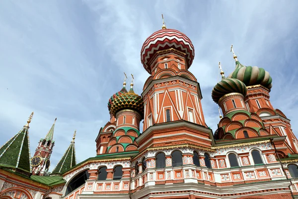 St. Basiliskatedralen. Moskva, Russland, Den røde plass – stockfoto