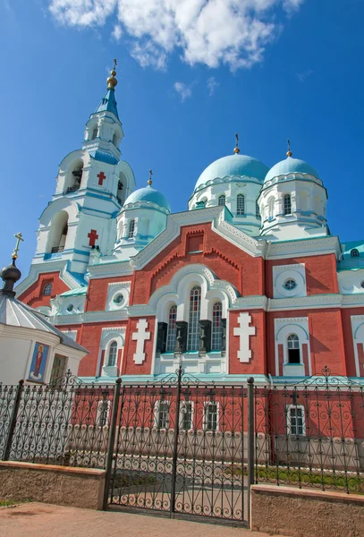 Grandes monasterios de Rusia. Isla Valaam. Catedral de Spaso-Preobrazhenskiy —  Fotos de Stock
