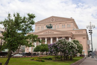 Grand Theatre in Moscow, Russia clipart