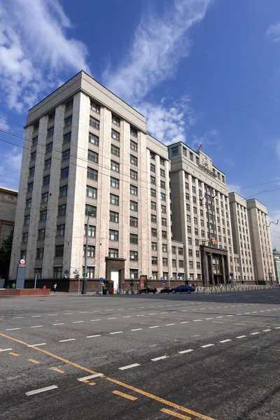 Moscovo. Duma estatal da Federação Russa — Fotografia de Stock