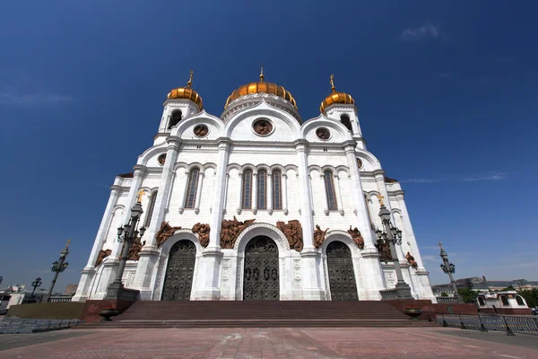 Moskva. Kristus Frälsarens katedral — Stockfoto