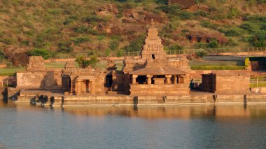 The Bhutanatha Temple near Badami clipart