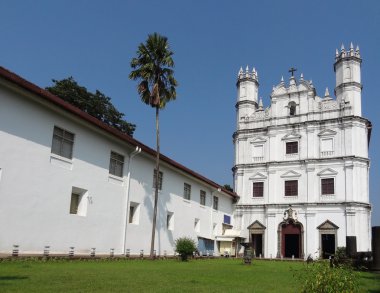Se Cathedral in Goa clipart