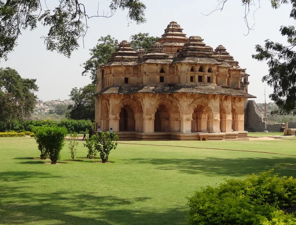 Tempio al Cacred Center di Vijayanagara — Foto Stock
