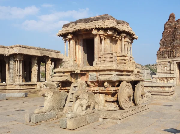 Vittala-Tempel bei Vijayanagara — Stockfoto