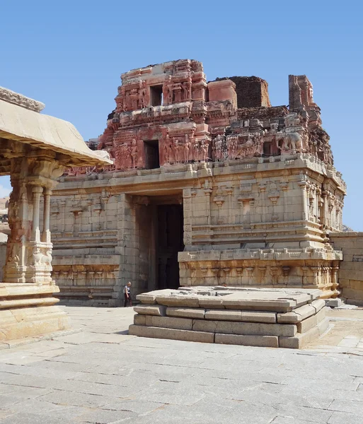 Vijayanagara 克里希纳寺 — 图库照片