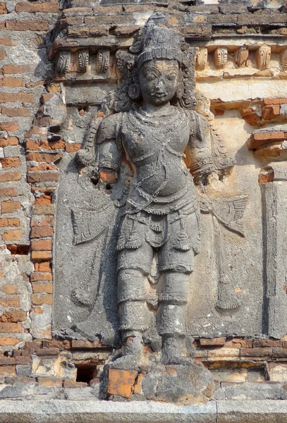 Архітектурні деталі на Vittala храм — стокове фото