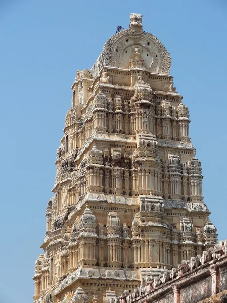 Храм Вирупакши в Виджаянагаре — стоковое фото