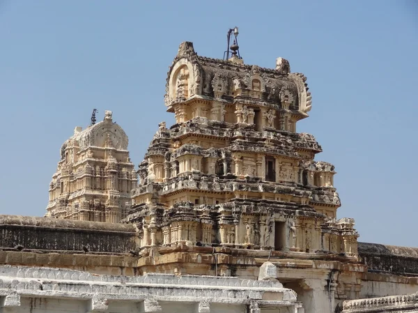 Virupaksha tempel in vijayanagara — Stockfoto
