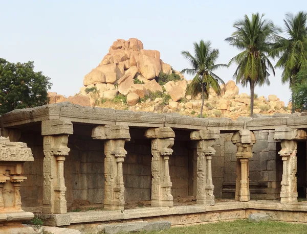 Храм Ачютарая у Віджаянагарі — стокове фото