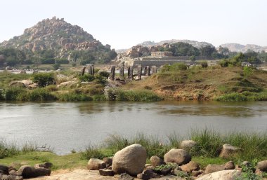 Around Tungabhadra River river clipart