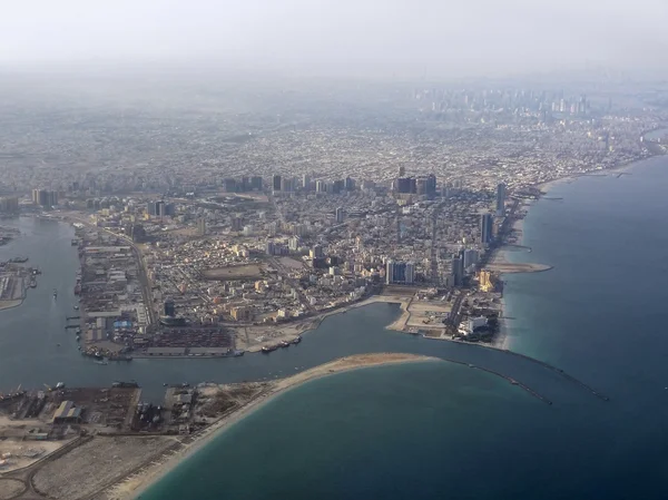 Dubai havadan görünümü — Stok fotoğraf