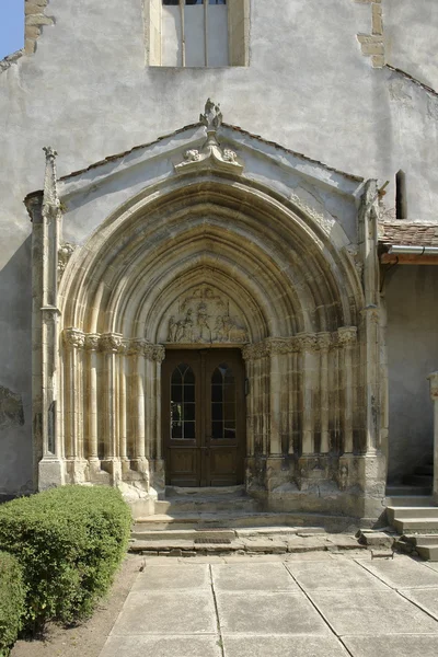 Porta da Igreja em Richis — Fotografia de Stock