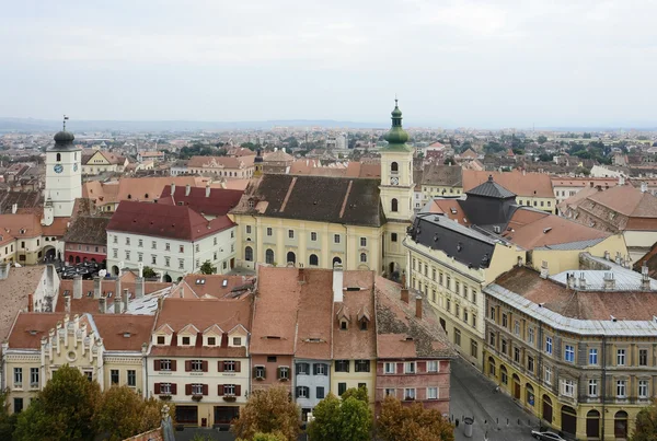 Sibiu w Rumunii — Zdjęcie stockowe