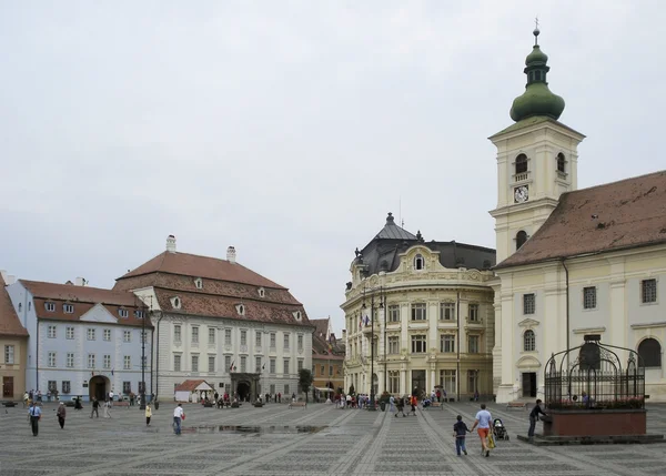 Sibiu w Rumunii — Zdjęcie stockowe
