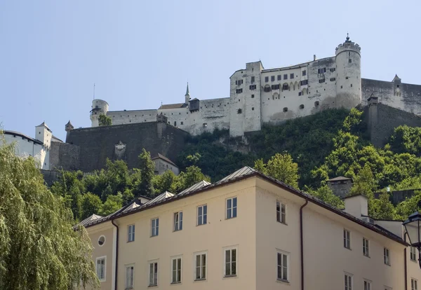 Fästningen Hohensalzburg castle — Stockfoto