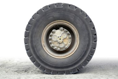 Haul truck wheel clipart