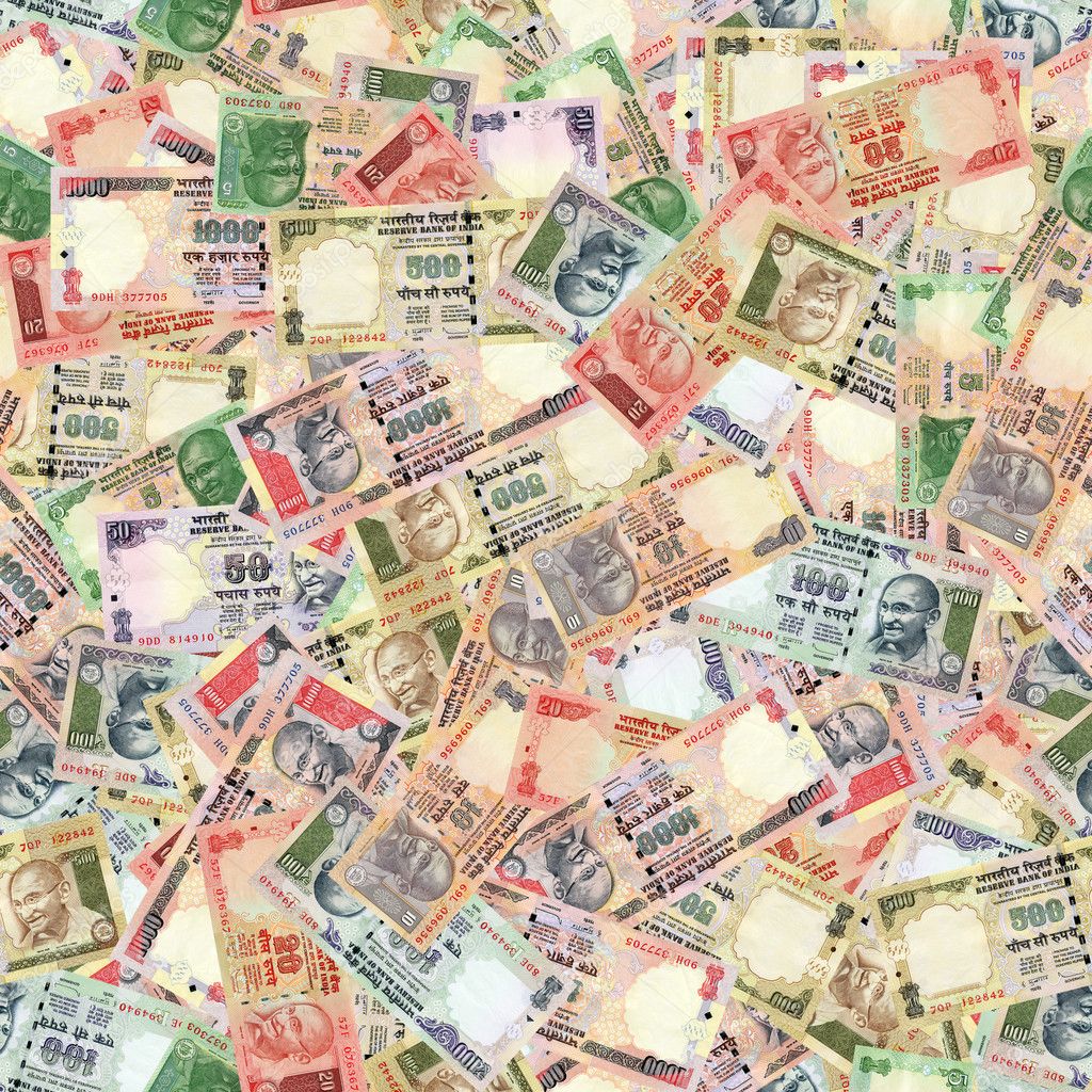 Indian rupees seamless texture Stock Photo by ©shtoormann 11548425