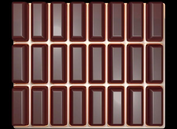 Tekstura tabliczki czekolady — Zdjęcie stockowe