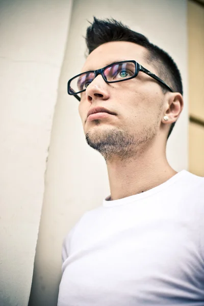 Portrait de l'homme à lunettes — Photo