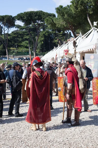 stock image Roman legionaries