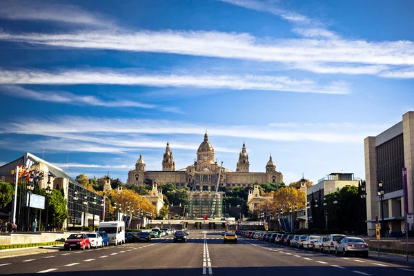 Άποψη οδών Βαρκελώνης — Φωτογραφία Αρχείου