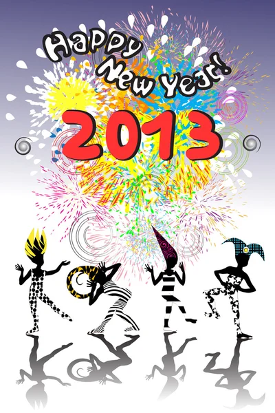 2013 yeni yıl karnaval — Stok fotoğraf