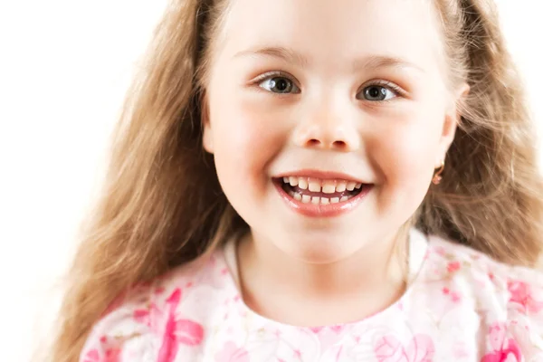 Closeup portrait of young girl — Stock Photo, Image