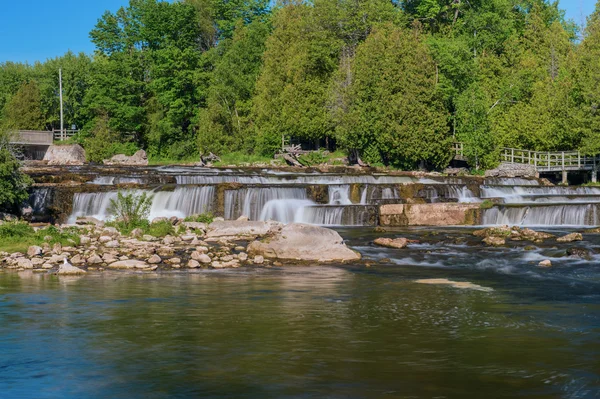 Sauble Falls en la península de Bruce del Sur, Ontario, Canadá —  Fotos de Stock