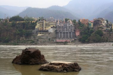 güzel binalar, rishikesh, Kuzey Hindistan Quay