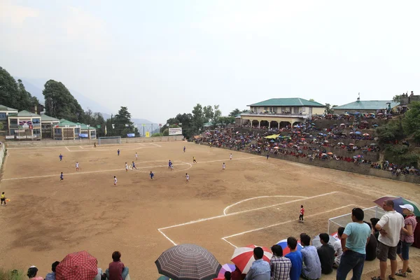 Stadion w Himalajach — Zdjęcie stockowe